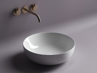Раковина-чаша Ceramicanova Element 42 CN5024 Белая фарфор накладная