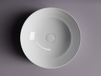 Раковина-чаша Ceramicanova Element 42 CN5024 Белая фарфор накладная