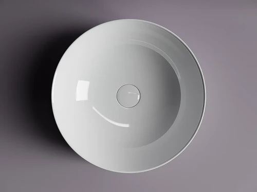 Раковина-чаша Ceramicanova Element 42 CN5024 Белая фарфор накладная