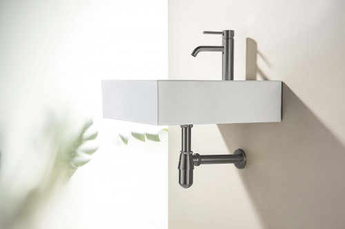 Сифон для раковины Aquatek AQ6014BGM цвет Оружейная сталь