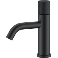 Смеситель для раковины Boheme Stick 121-BB.4 Черный матовый латунь