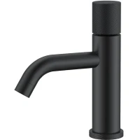 Смеситель для раковины Boheme Stick 121-BB.4 Черный матовый латунь