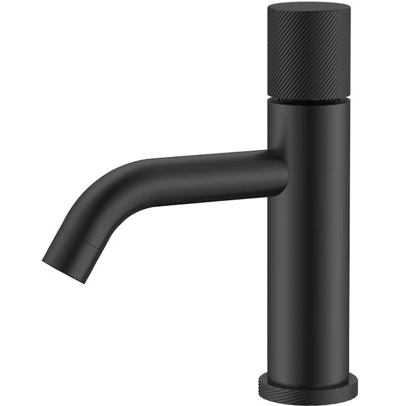 Смеситель для раковины Boheme Stick 121-BB.4 Черный матовый латунь