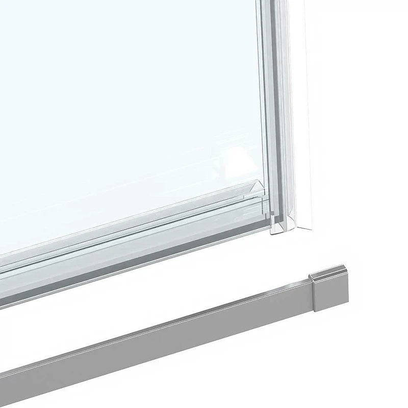 Душевая дверь Vincea Como Soft 150 VDS-1CS150CL профиль Хром стекло прозрачное