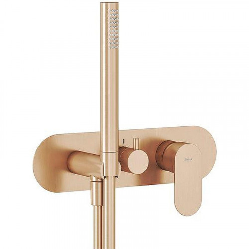 Смеситель для душа Ravak Eleganta EL 068.60RGB.O3+S X070370 Розовое золото