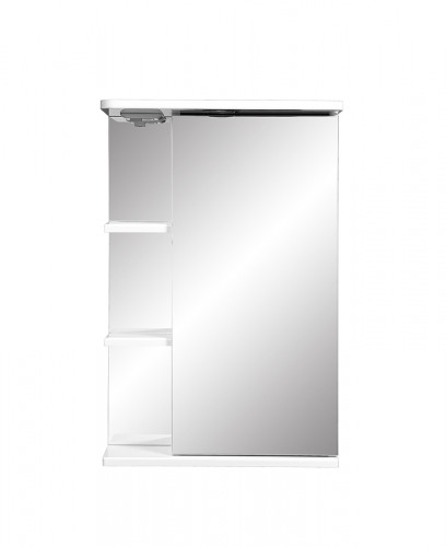 Зеркальный шкаф Stella Polar Нелея 45 SP-00000575 с подсветкой цвет Белый