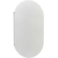 Зеркальный шкаф Aquaton Оливия 50 R 1A254502OL010 Белый глянцевый МДФ / ЛДСП, стекло