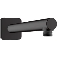 Кронштейн для верхнего душа Hansgrohe Vernis Shape 26405670 Черный матовый латунь на стену