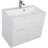 Комплект мебели для ванной Aquanet Латина 80 179839 подвесной Белый МДФ / ЛДСП