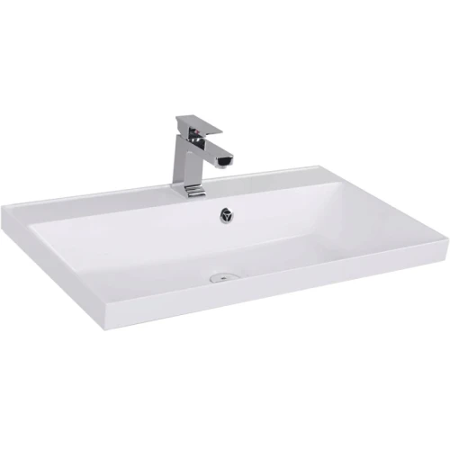 Комплект мебели для ванной Aquanet Латина 80 179839 подвесной Белый МДФ / ЛДСП