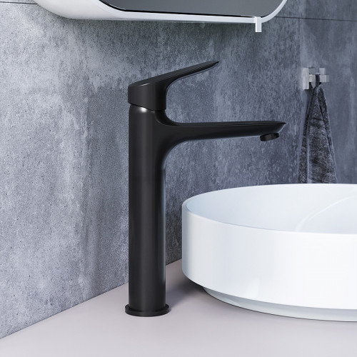 Смеситель для раковины Damixa Jupiter 770250301 Черный матовый латунь