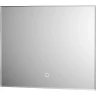 Зеркало Defesto Glow 50х40 DF 2511SH с подсветкой 15W-3000К/с фацетом/Сенсорный - выключатель/Теплый белый свет