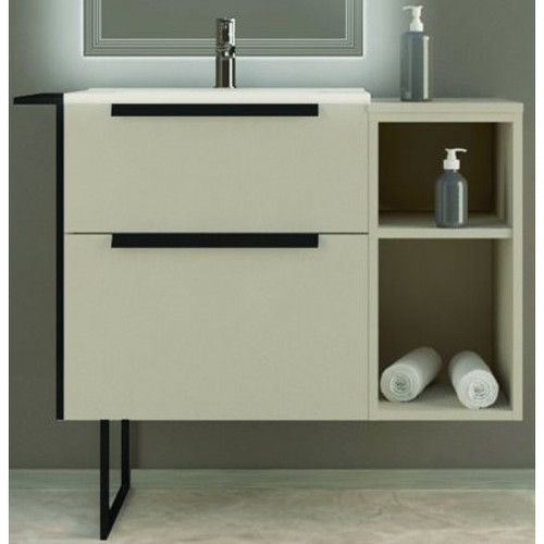 Полка Cezares Urban 30 55165 Spatolato bianco МДФ / ЛДСП