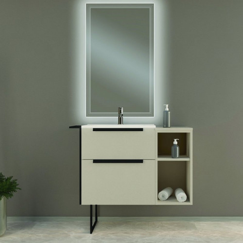 Полка Cezares Urban 30 55165 Spatolato bianco МДФ / ЛДСП