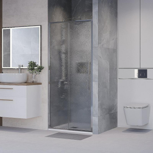 Душевая дверь Niagara Nova 110 NG-65-11CH профиль Хром стекло шиншилла