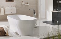 Смеситель для ванны Grohe Essence New 23491001 Хром латунь на пол
