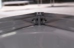 Душевой уголок Esbano ESR-8021 120x80 ESUGR8021 профиль Хром стекло рифленое