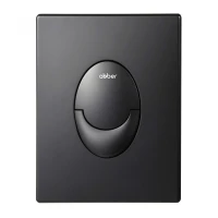 Кнопка смыва для инсталляции Abber AC0125MB цвет Черный матовый