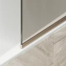 Шторка на ванну Maybah Glass MGV-138-2у 540x1400 в узком профиле Бронза стекло бронзовое матовое