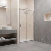 Душевая дверь RGW Passage PA-14 100 41081410-11 профиль Хром стекло прозрачное