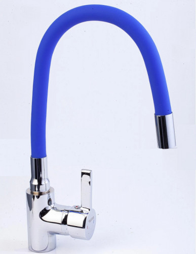 Смеситель для кухни Сантаком StMira 5098-4 Синий Хром