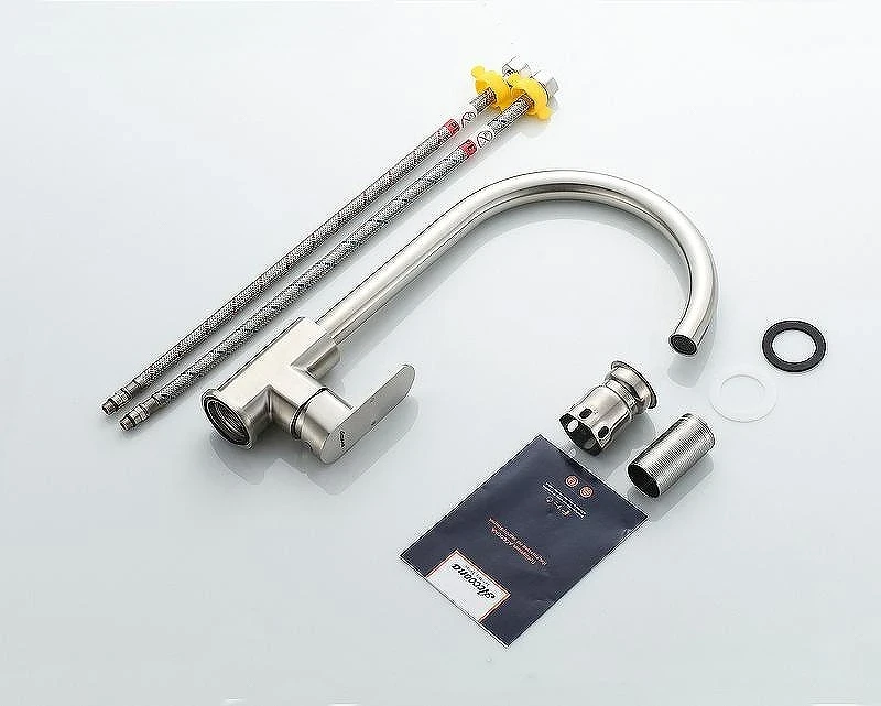 Смеситель для кухни Accoona H205 A45205 Нержавеющая сталь
