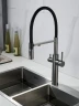 Смеситель для кухни Shevanik S478T цвет Оружейная сталь