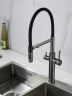 Смеситель для кухни Shevanik S478T цвет Оружейная сталь
