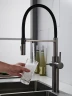 Смеситель для кухни Shevanik S478T цвет Оружейная сталь
