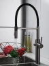 Смеситель для кухни Shevanik S478T цвет Оружейная сталь