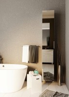 Шкаф пенал 1MarKa Lina 30П У92898 подвесной Mirror МДФ / ЛДСП