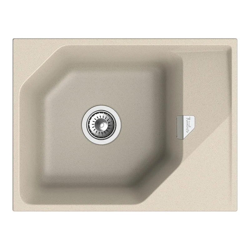 Кухонная мойка Rivelato Locus LS-65 beige scuro цвет Темно-бежевый