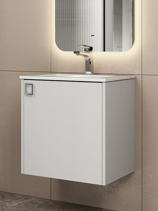 Тумба с раковиной Uperwood Aurora 50 KAurora50wm подвесная цвет Белый матовый