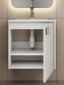 Тумба с раковиной Uperwood Aurora 50 KAurora50wm подвесная цвет Белый матовый