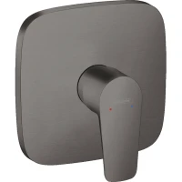 Смеситель для душа Hansgrohe Talis E 71765340 Шлифованный черный хром латунь встраиваемый