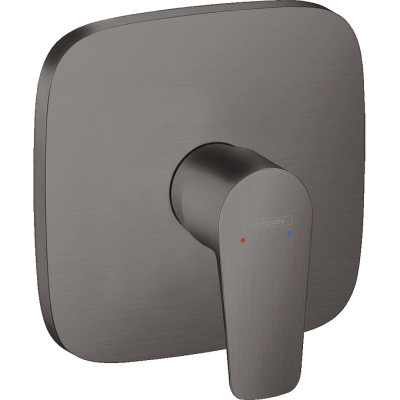 Смеситель для душа Hansgrohe Talis E 71765340 Шлифованный черный хром латунь встраиваемый