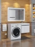 Тумба под раковину Uperwood Magenta 120 5930205151 подвесная цвет Белый матовый Графит матовый