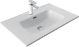 Комплект мебели для ванной Aquanet Алвита New 70 306178 подвесной цвет Белый матовый