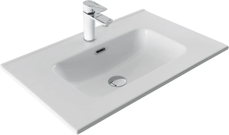Комплект мебели для ванной Aquanet Алвита New 70 306178 подвесной цвет Белый матовый