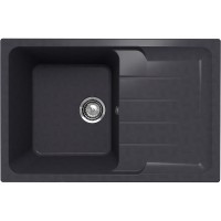 Кухонная мойка Ulgran Quartz Gerda 780-08 Космос искусственный камень (литьевой мрамор) встраиваемый