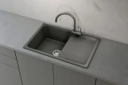 Кухонная мойка Ulgran Quartz Gerda 780-08 Космос искусственный камень (литьевой мрамор) встраиваемый