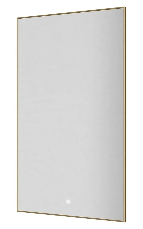 Зеркало Boheme Modern 60 569-MG с подсветкой цвет Золото матовое с сенсорным выключателем и подогревом