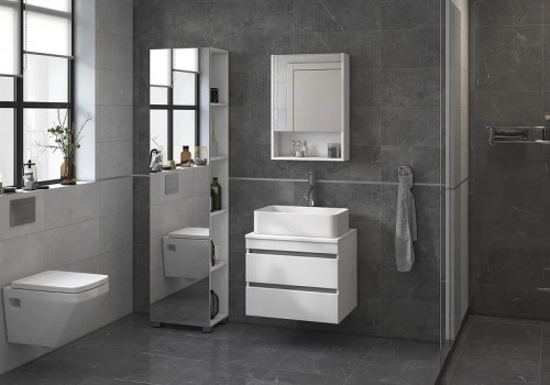 Зеркальный шкаф Vigo Urban 50 zsh.URB.50 Белый МДФ / ЛДСП, стекло