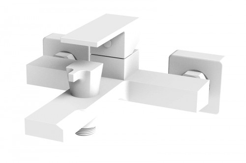 Смеситель для ванны Knotlor Stable KN-22/WY цвет Белый матовый