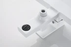 Смеситель для ванны Knotlor Stable KN-22/WY цвет Белый матовый