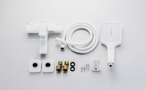 Смеситель для ванны Knotlor Stable KN-22/WY цвет Белый матовый