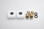 Смеситель для ванны Knotlor Stable KN-22/WY цвет Белый матовый
