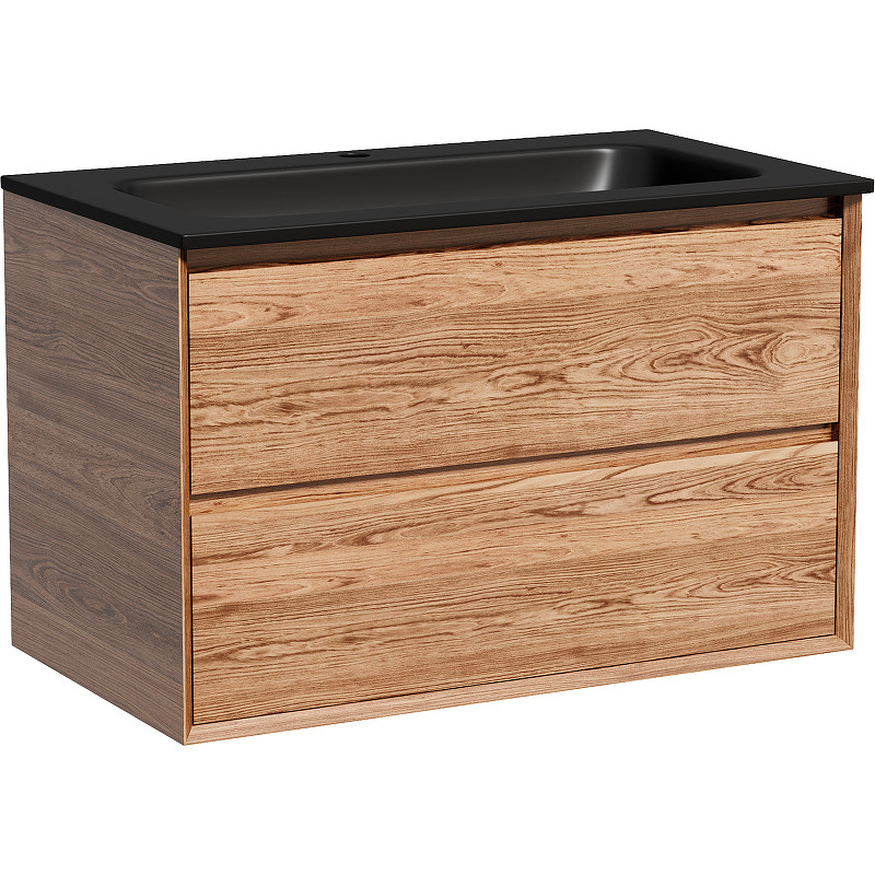 Тумба под раковину Sancos Marmi 2.0 80 MR2.080ECH подвесная Дуб чарльстон МДФ / ЛДСП