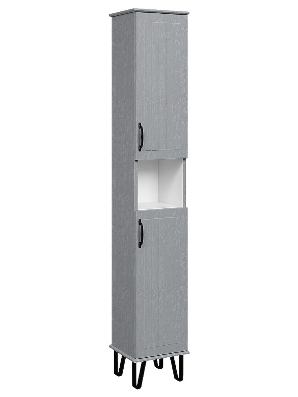 Шкаф пенал DIWO Сочи 30 00-00001323 цвет Антрацит