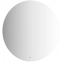 Зеркало Evoform Ledshine d100 BY 2657 с подсветкой 27 W - сенсорный выключатель - теплый белый свет стекло